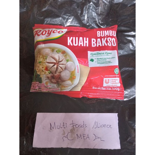 Jual Royco Kuah Bakso 100gram Shopee Indonesia