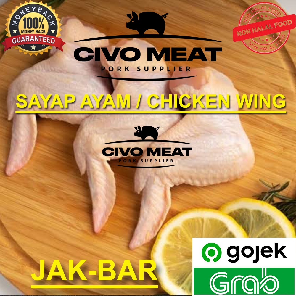 

Chicken Wings / Sayap Ayam (Frozen) - 1kg