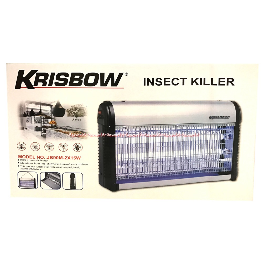 Krisbow Insect Killer Alat Perangkap Nyamuk 2x15w Alat Pembunuh ...