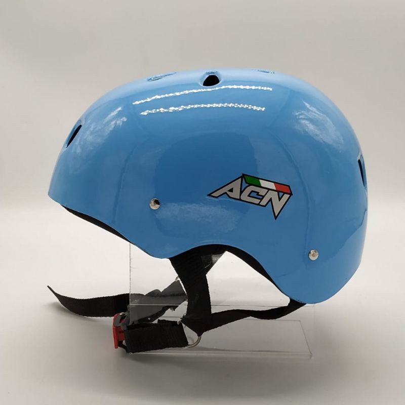 [COD] Helm Sepeda ACN MURAH !! ( Sepeda / Sepeda Lipat / Sepatu Roda / Skuter / Skate )-Blue Sky