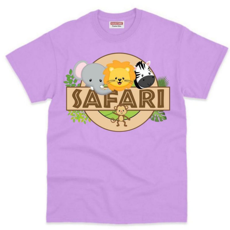 KAOS ANAK BAJU ANAK UNISEX PREMIUM SAFFARI