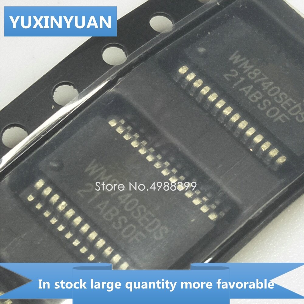 10PCS/LOT NEW  WM8740SEDS  WM8740  8740SEDS SSOP28