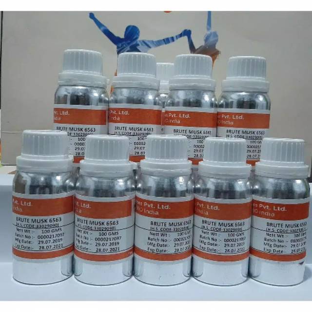 Minyak Wangi Kasturi Kijang Brute Musk Keva 100 gram Original Biang Parfum India Asli