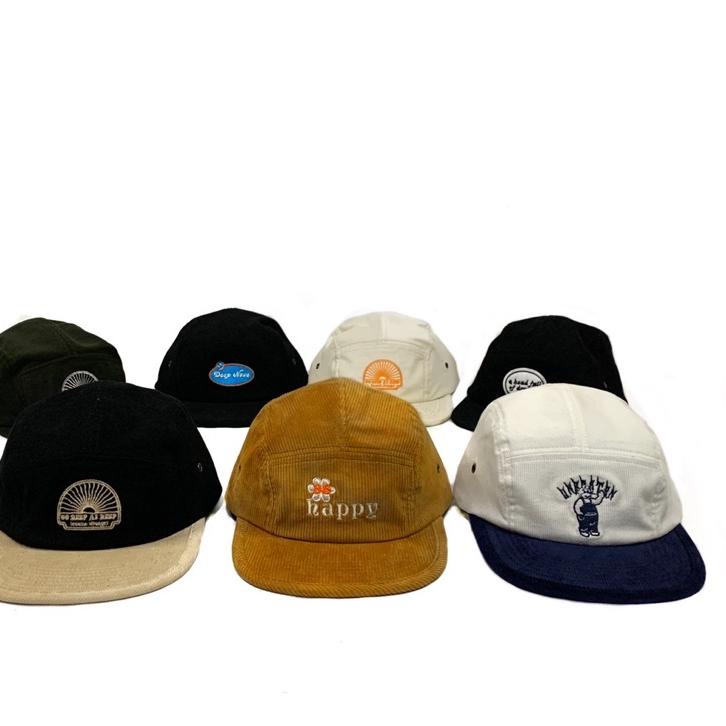 Big Sale.. DEEPNEVE CAP CORDUROY MODEL 5 PANEL