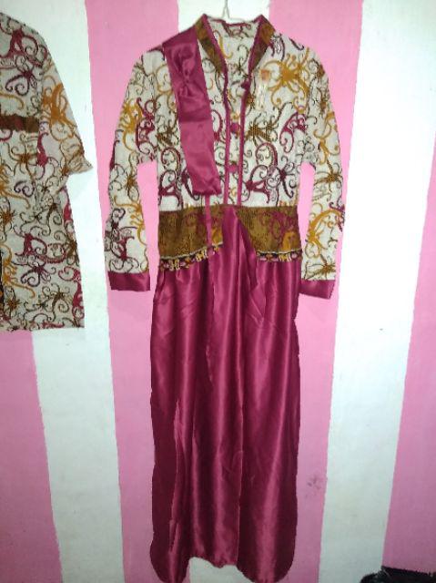 Maura Couple - Sania Ruffle Batik Couple Ori Ndoro Jowi Dnt Garansi Termurah Shopee - Batik Couple