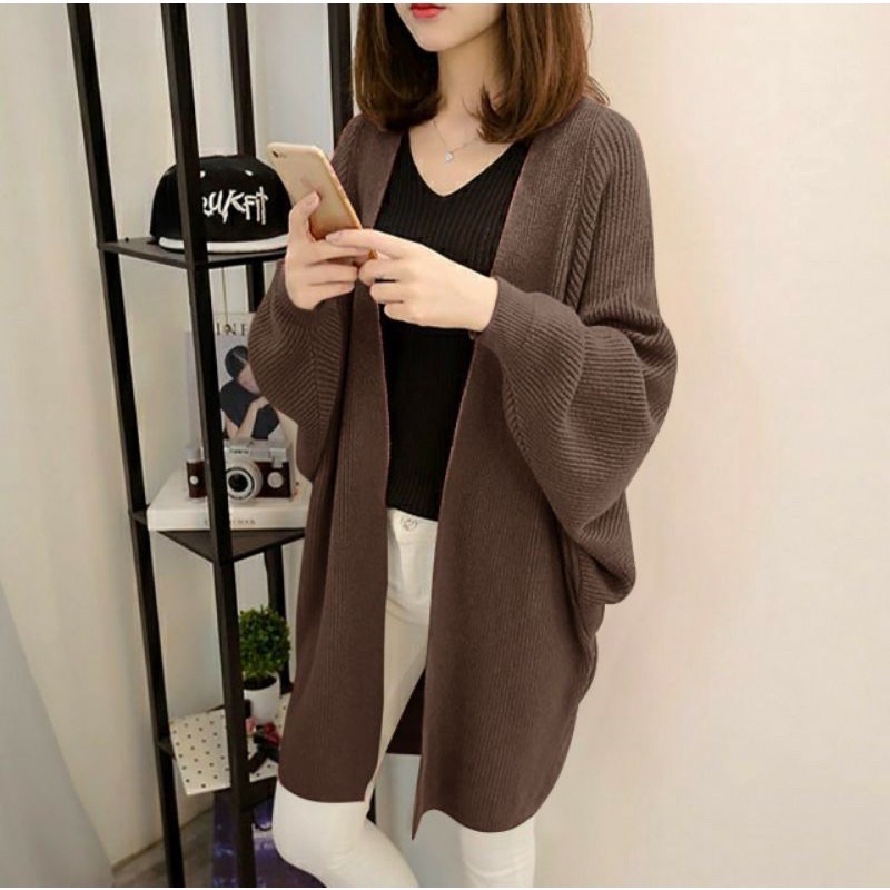 Cardi Scarlet Long Cardi