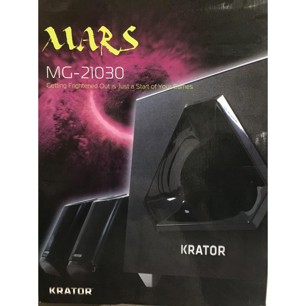 Speaker Gaming KRATOR Mars MG-21030 2.1 Sub Woofer