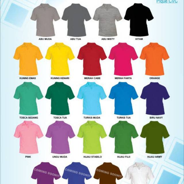 Kaos POLO Shirt Kerah Katun Lacoste