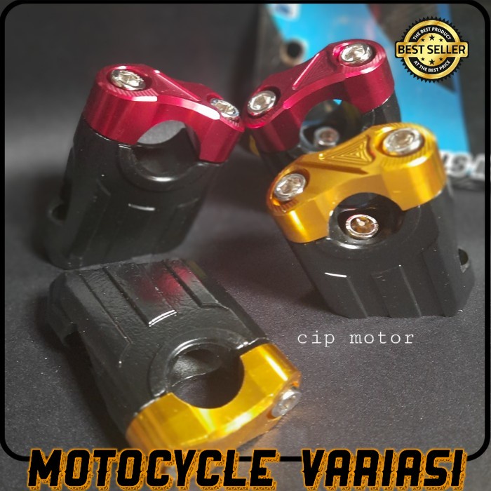 Riser Raiser Mundur Peninggi Stang Vixion Tiger Verza CB MegaPro Rx