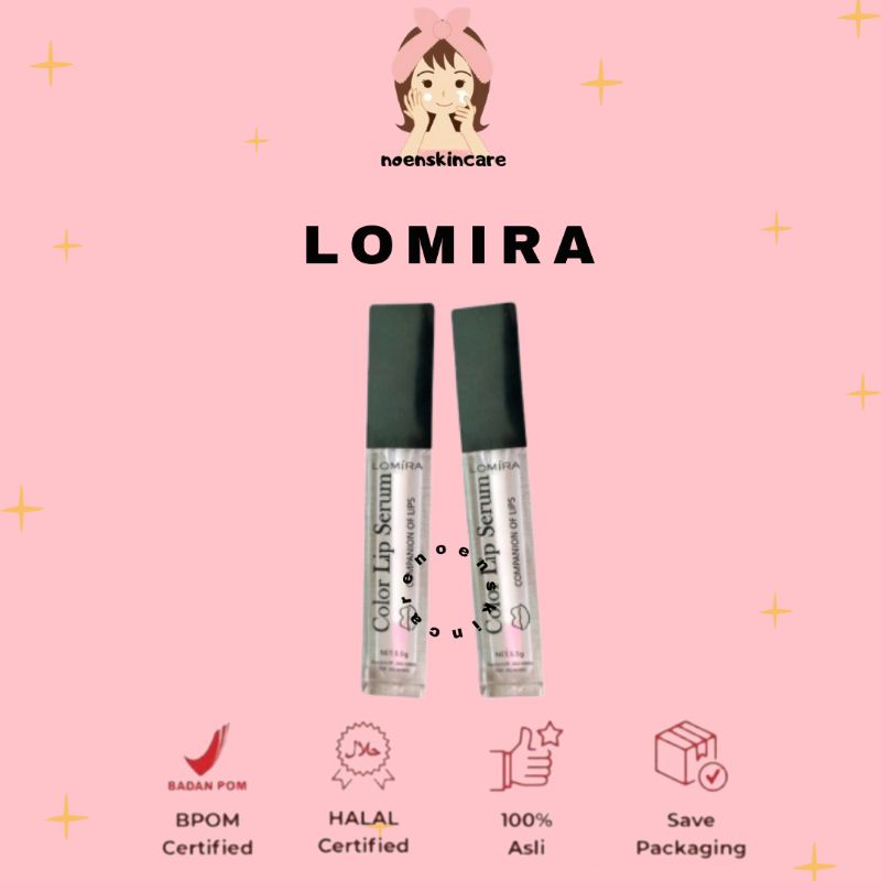 [READY] COLOR LIP SERUM LOMIRA / LIP SERUM LOMIRA BPOM