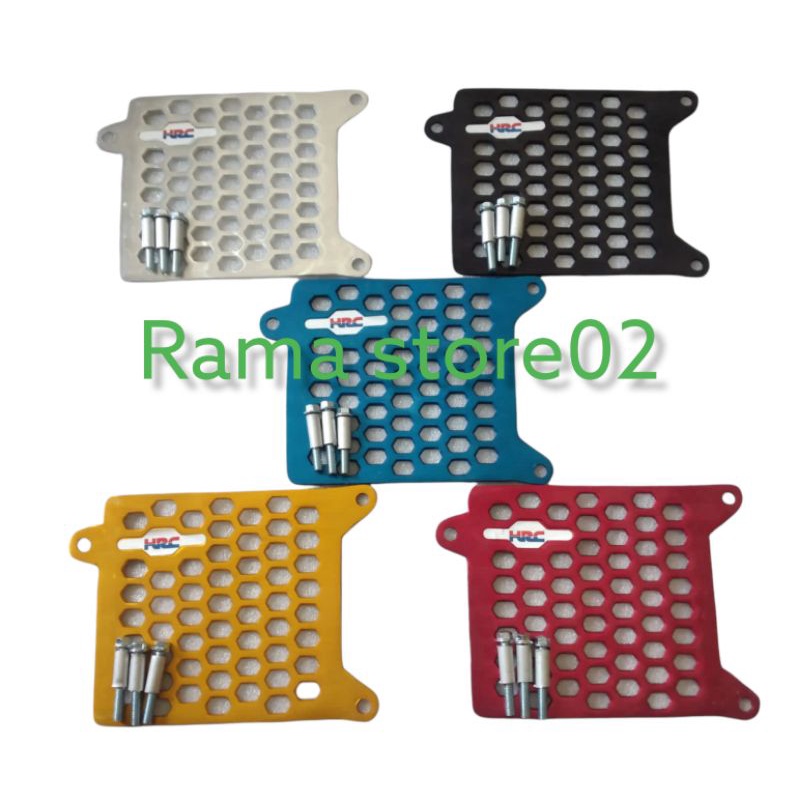Cover Radiator Vario 110 Karbu Tutup Radiator Model HRC CNC TRG 5 Variasi