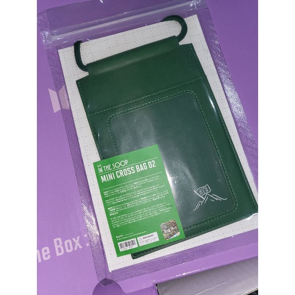 (READY) OFFICIAL BTS in the soop merch mini cross bag