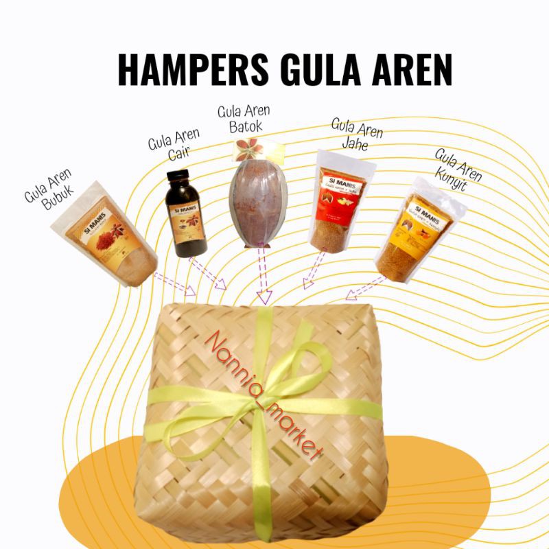 

HAMPERS ANEKA GULA AREN GRATIS UCAPAN | HAMPERS LEBARAN | PAKET GULA AREN MURAH