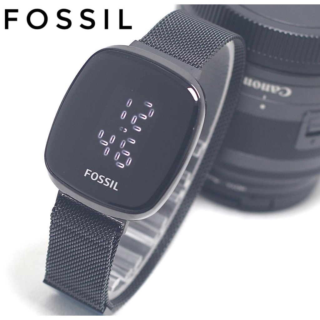 Jam Tangan Wanita Fossil touch screen rantai pasir magnet
