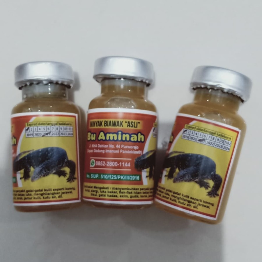 MINYAK BIAWAK ASLI MINYAK GATAL ORIGINAL 15ml
