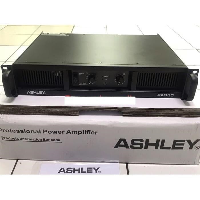 (PETI KAYU) POWER Amplifier AMPLIFIER 700watt ASHLEY PA350 PA-350 700w