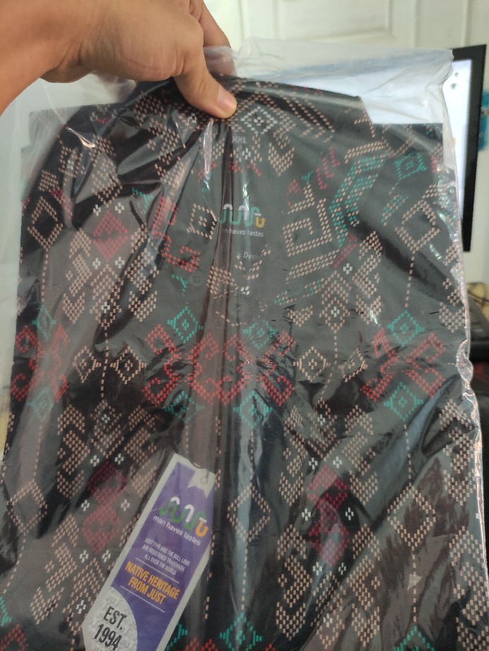Kemeja Batik Songket Lengan Pendek Pria Size Jumbo Big Size Keren Formal Dan Casual Dewasa Termurah