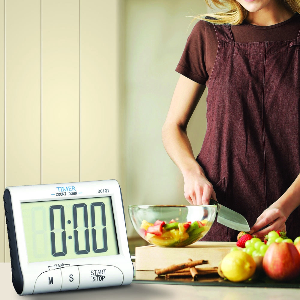 Timer Masak Dapur LCD Digital Count Down - DC101 - PTH