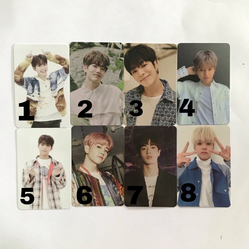 PHOTOCARD TREASURE CHAPTER THREE JUNKYU JAEHYUK YOSHI JEONGWOO MASHIHO HARUTO ASAHI