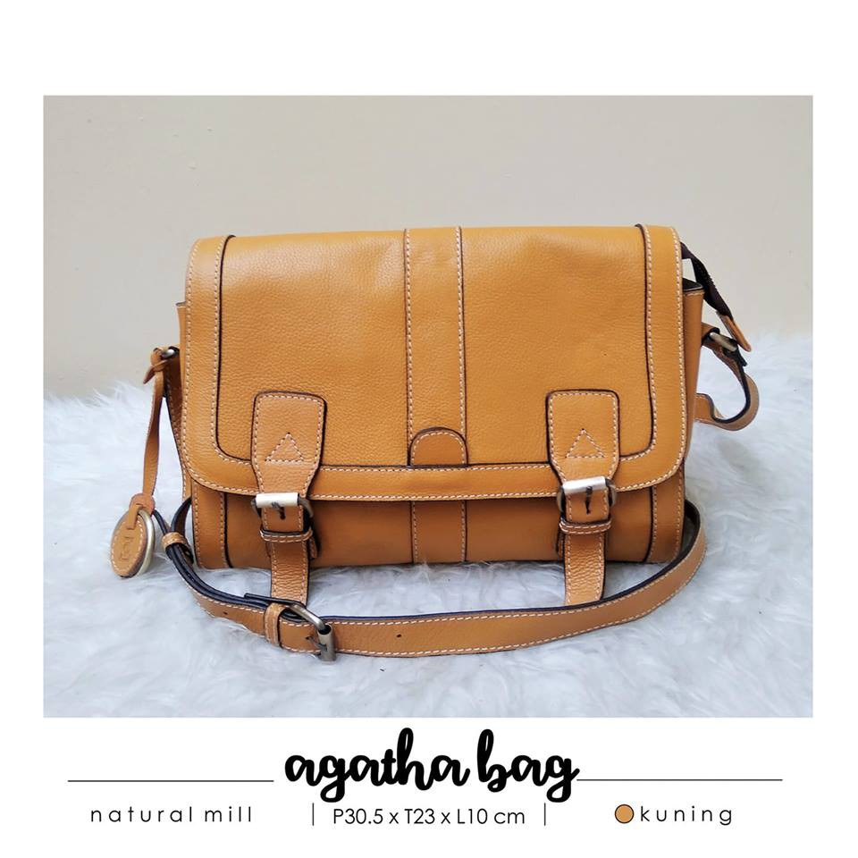 Agatha Bag Tas Kulit Asli