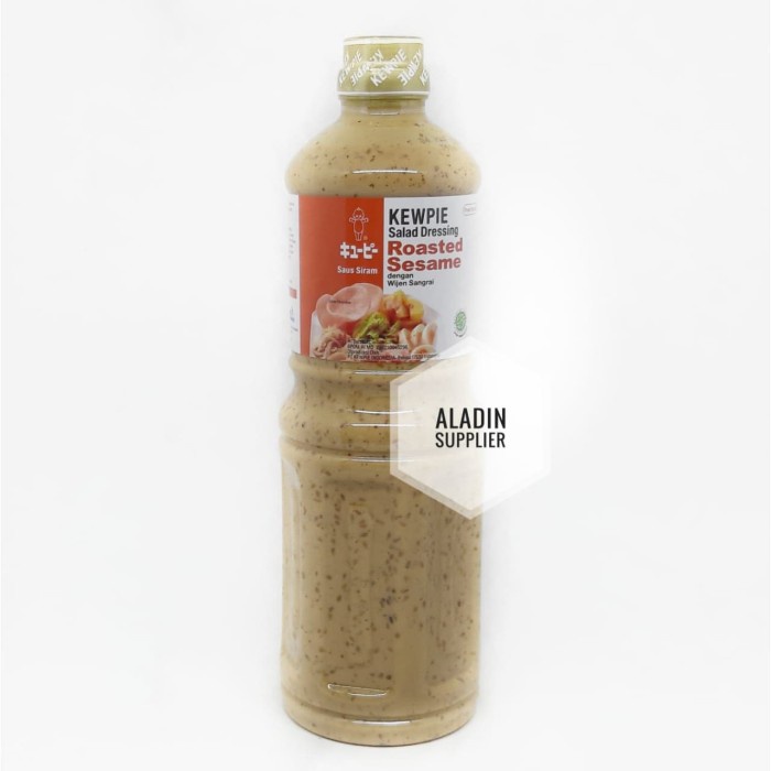 

SAUS-DRESSING- KEWPIE SALAD DRESSING ROASTED SESAME-WIJEN SANGRAI 1 LITER -SAUS-DRESSING.