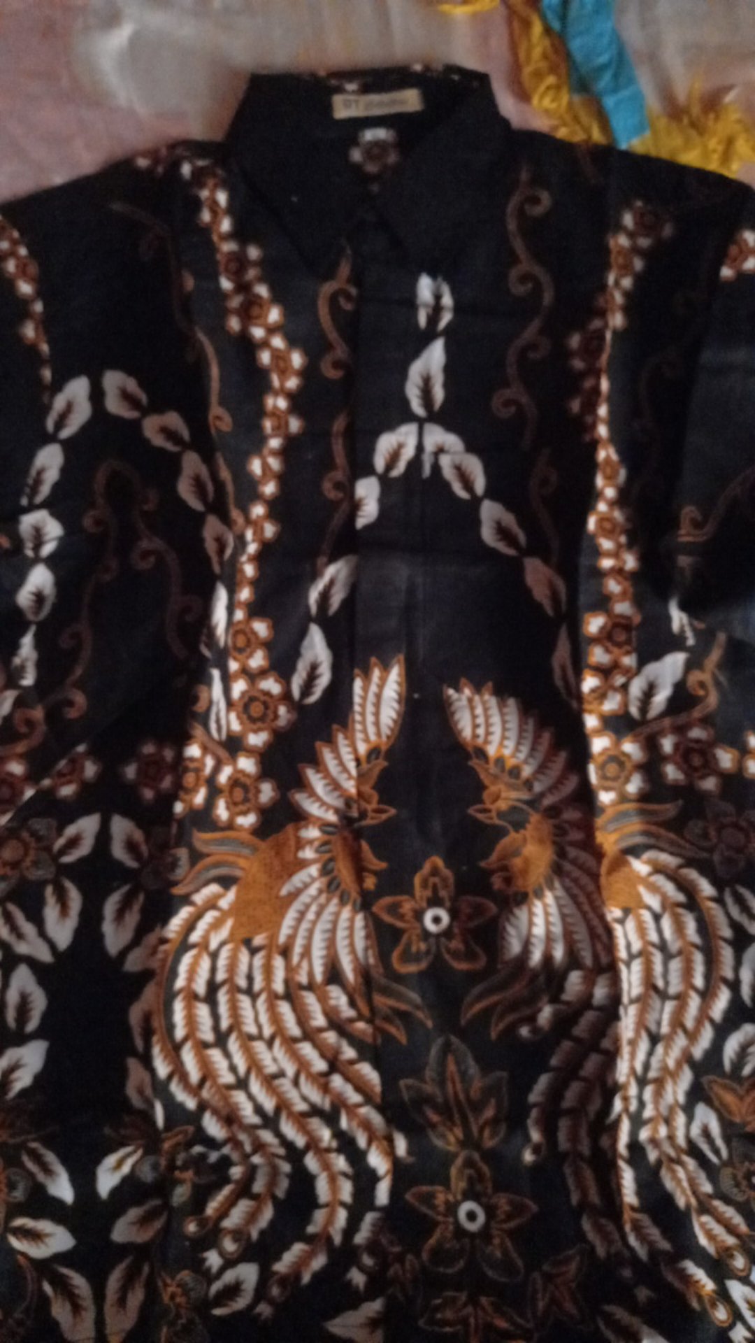 Cod - Dt Collection - Kemeja Batik Pria Lengan Panjang Exlusive Motif Phoenix