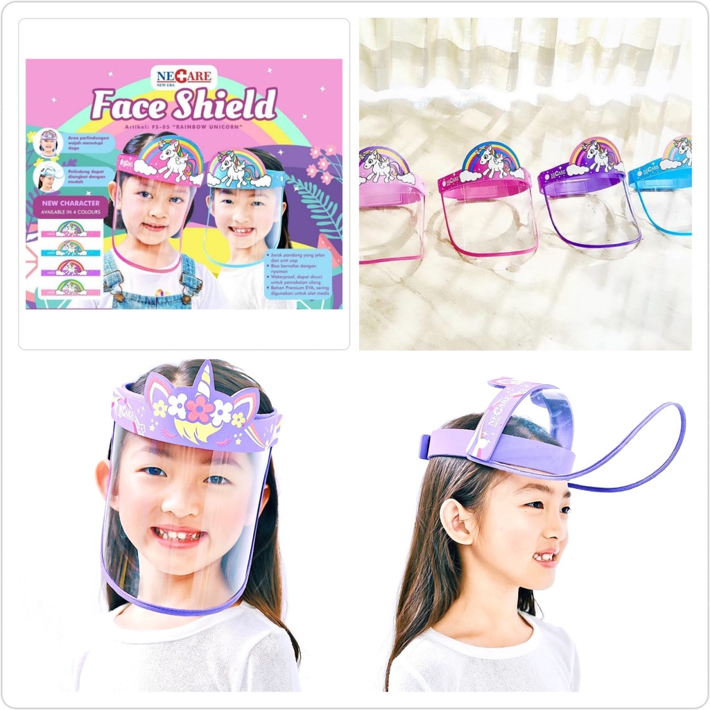 NEW ERA KIDS FACE SHIELD PELINDUNG WAJAH ANAK NEW ERA FS-04