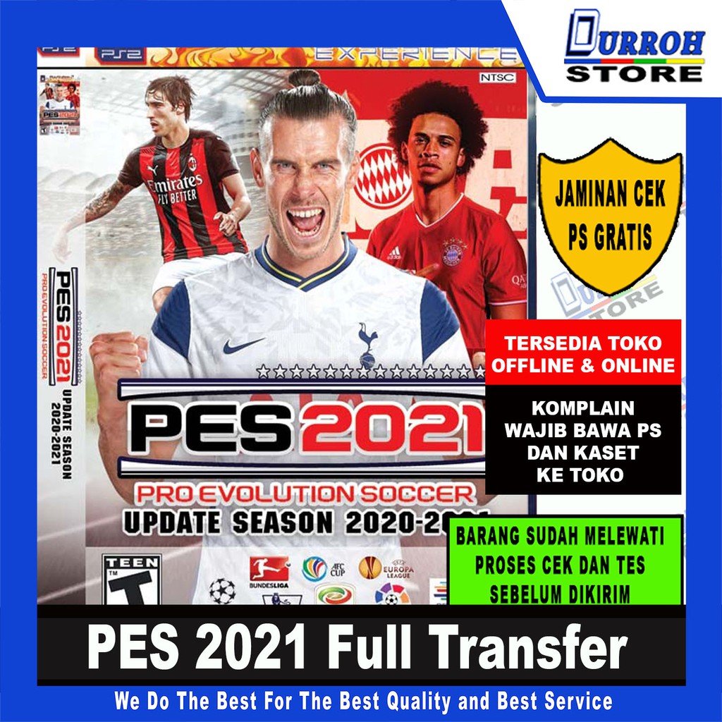 KASET GAME PS 2 PES 2021 FULL TRANSFER EDISI OKTOBER 2020