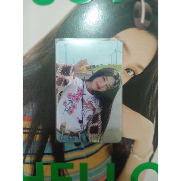READY Photocard Joy hello dan sharing album hello