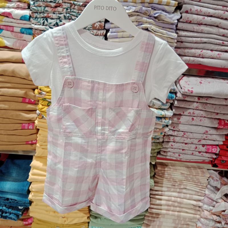 Overall Anak Perempuan original Pitodito Lilac