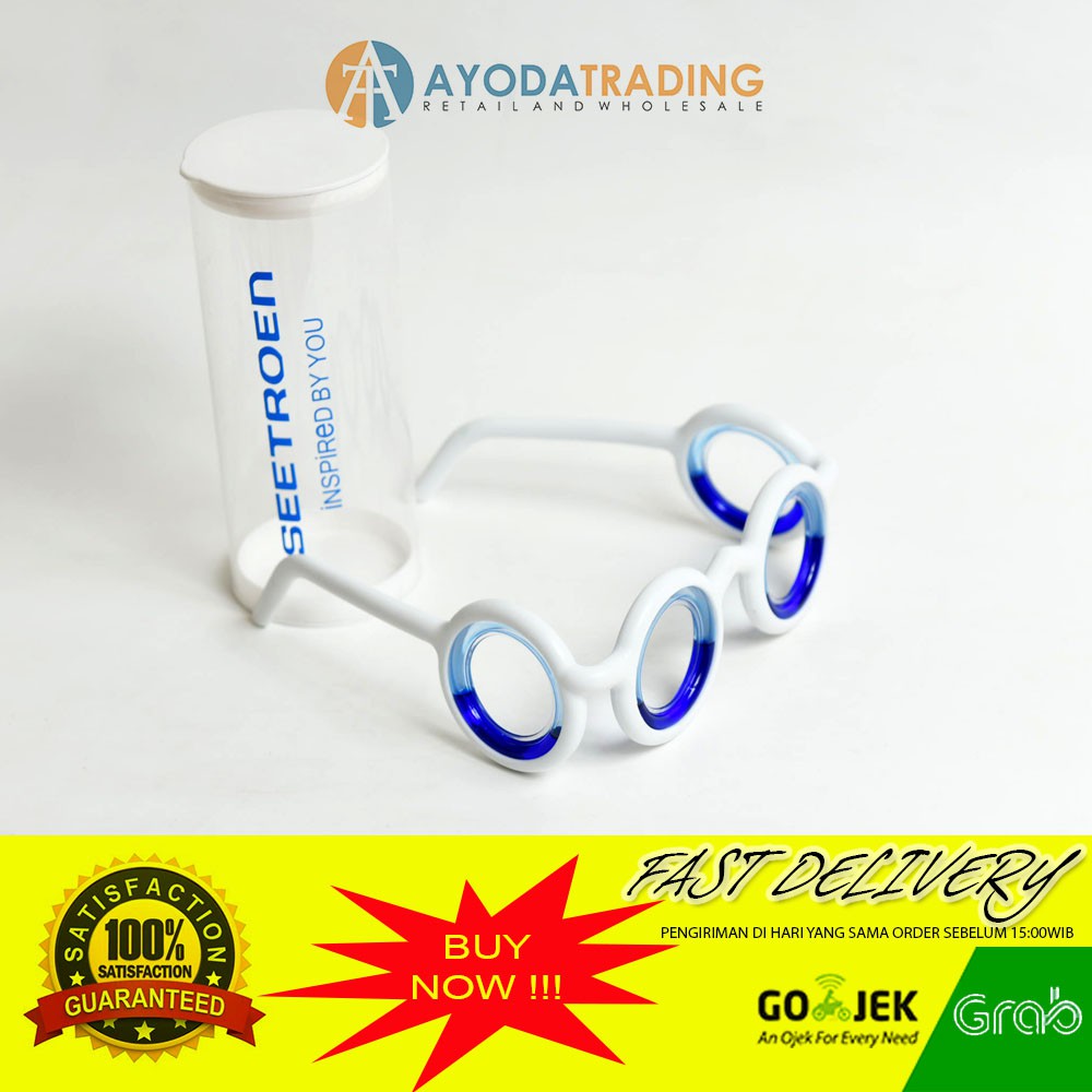 Seetroen Kacamata Anti Mabuk Anti Dizzy Eye Glass