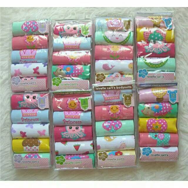 Jumper pendek LOVELLE CAR'T isi 5in1 SNI