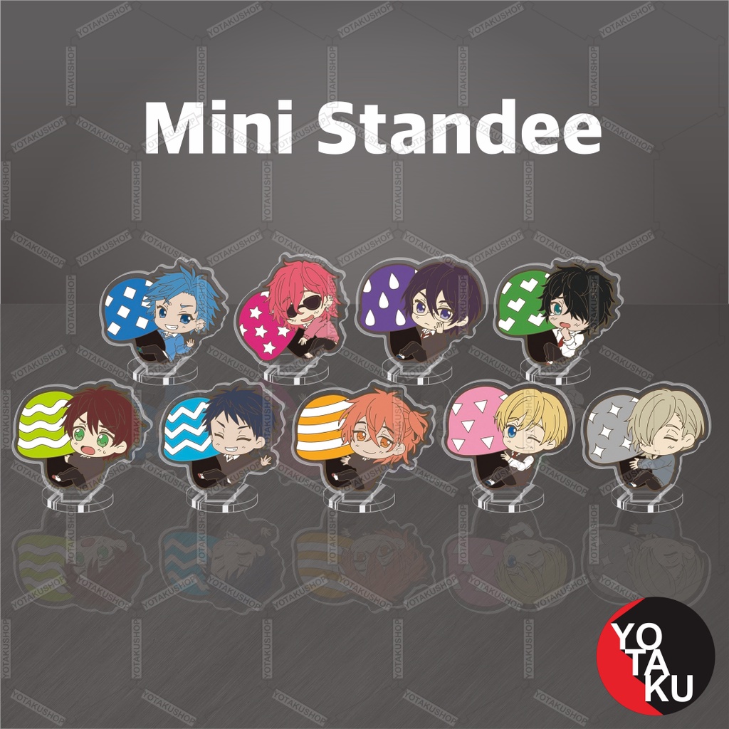 Mini Standee Figure Anime Akrilik Yarichin Bitch Club MST129 Seri 1 YOTAKUSHOP