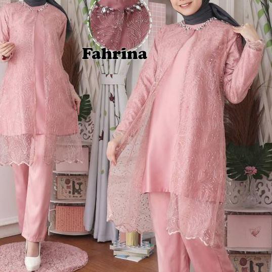 【TOPGROSIR】 STELAN CELAN FAHRINA STELAN CELANA MEWAH MUSLIMAH KONDANGAN GAUN WISUDA BRIDEMAIDS