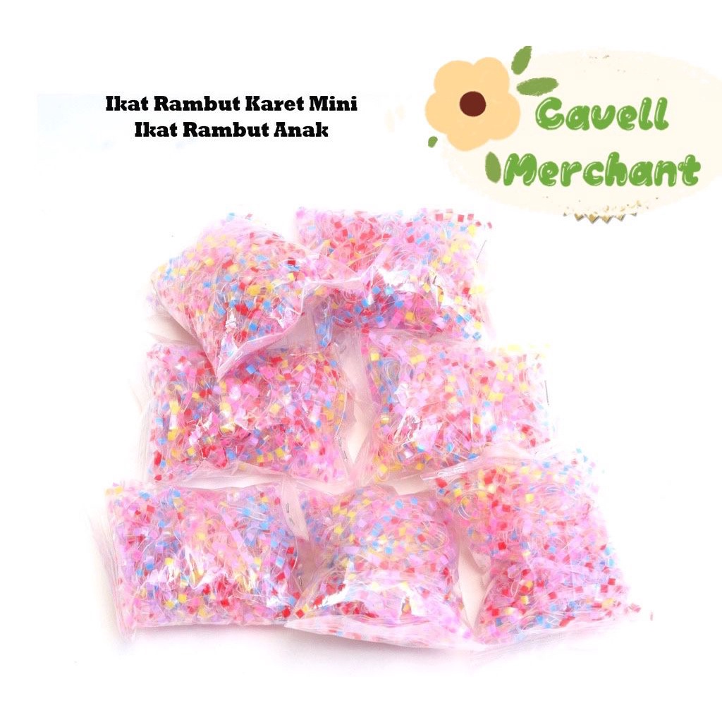 Cavell Merchant IKAT RAMBUT ANAK PEREMPUAN / Ikat rambut karet anak / karet rambut anak perempuan