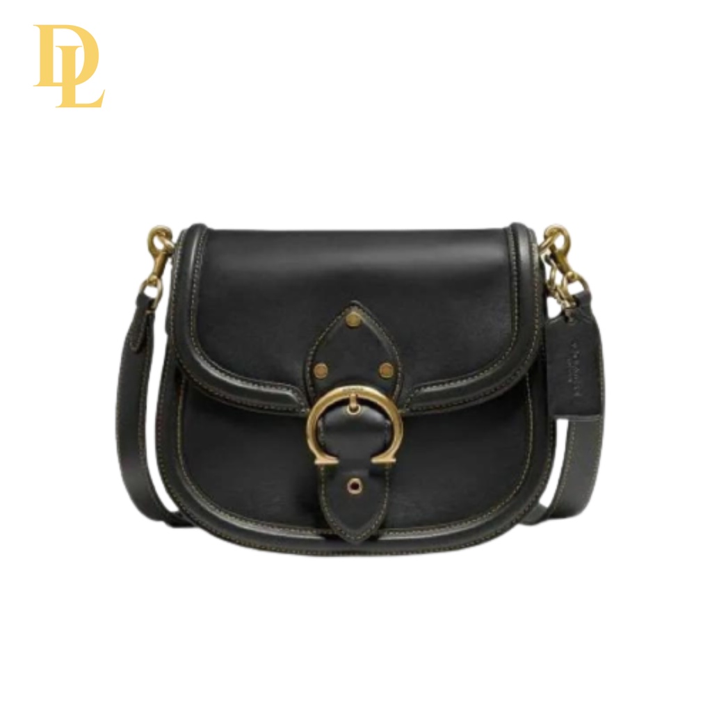 Coach Beat Saddle Bag Black (C0749)