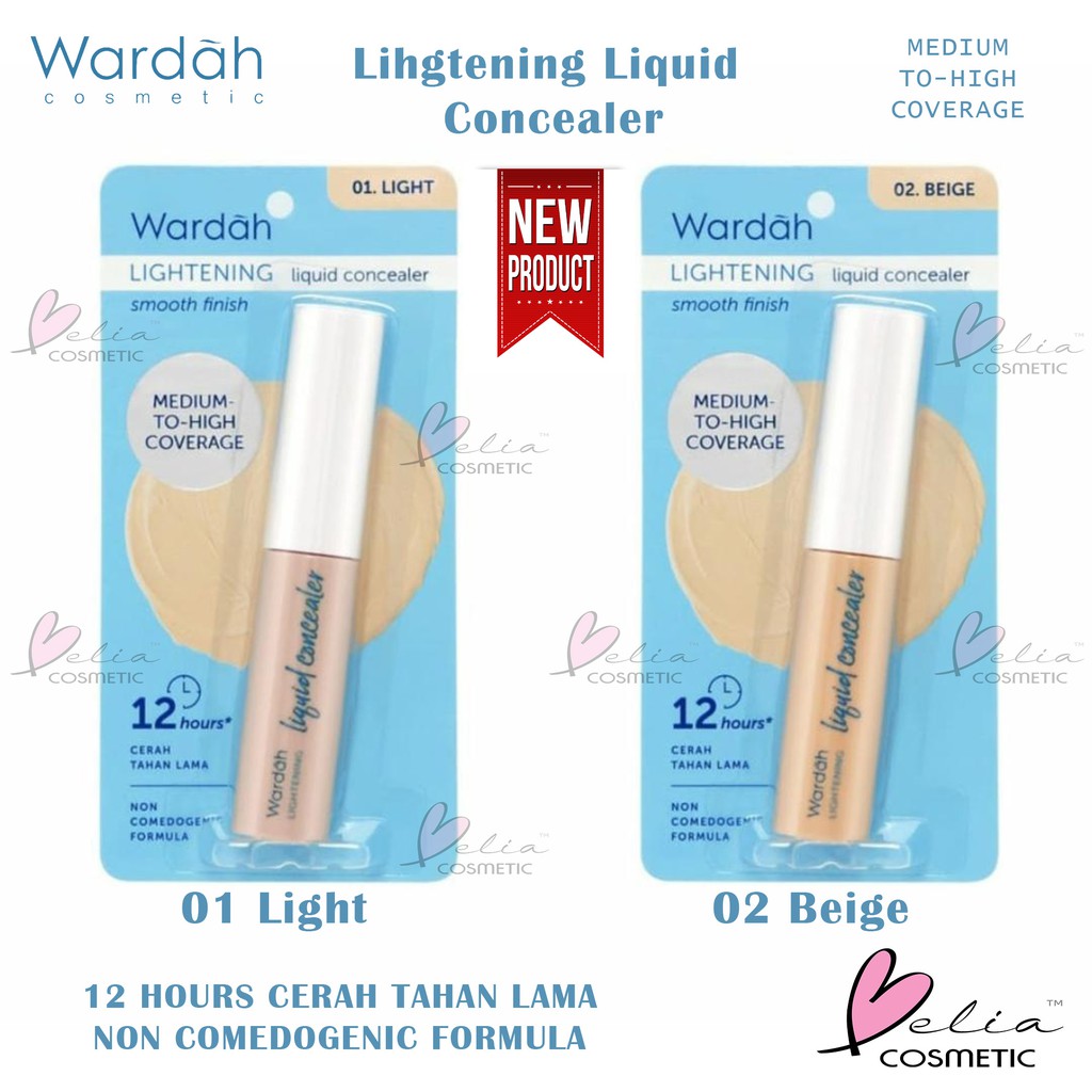 ❤ BELIA ❤ Wardah Lightening Liquid Concealer  BPOM Halal