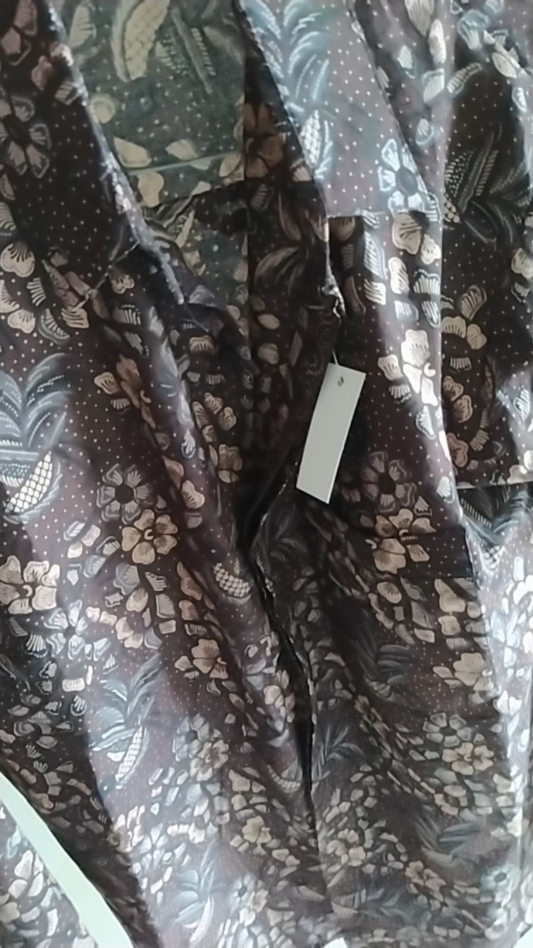 Batik Slimfit Pria Lengan Panjang Baju Batik Pria Modern