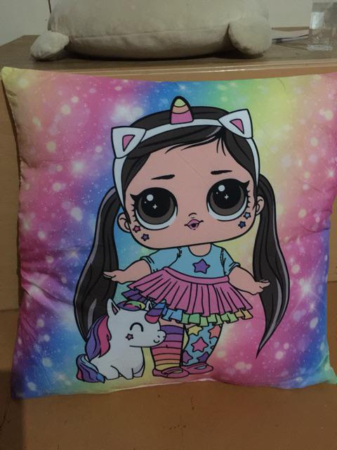 Bantal Sofa Lol Girl 40x40 Cm - Pusat Kado Murah