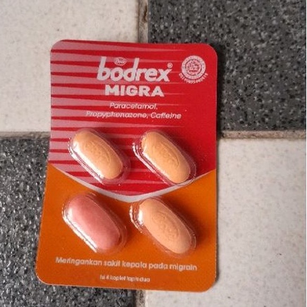 Bodrex Obat sakit Kepala 1 lembar l Obat Obatan Warung