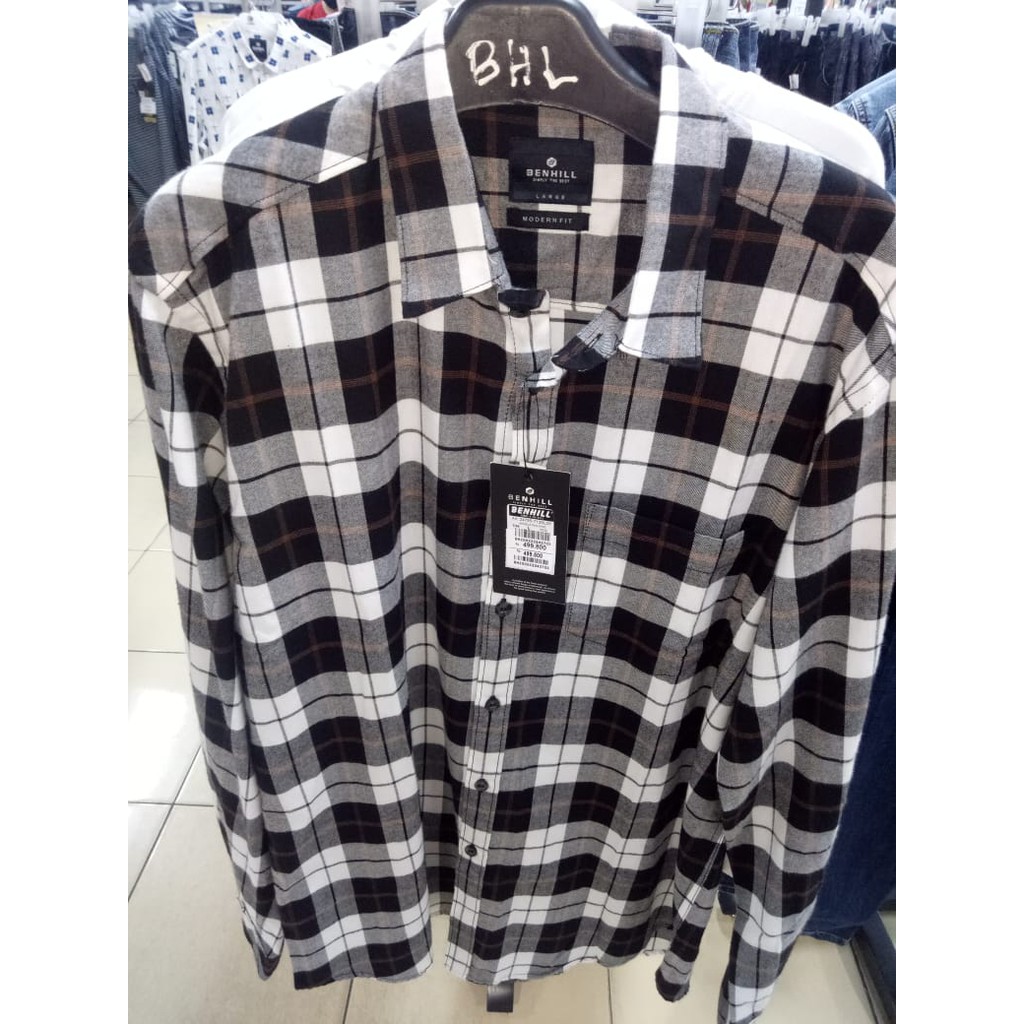 KEMEJA PRIA FLANEL BENHILL - 24755-7120L33