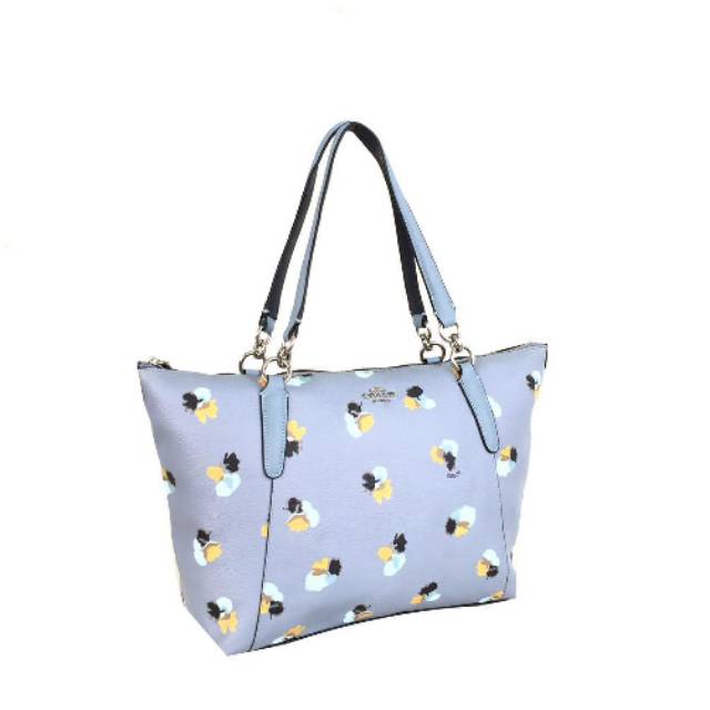 COACH Ava Tote In Halftone Floral tas original authentic asli totebag
