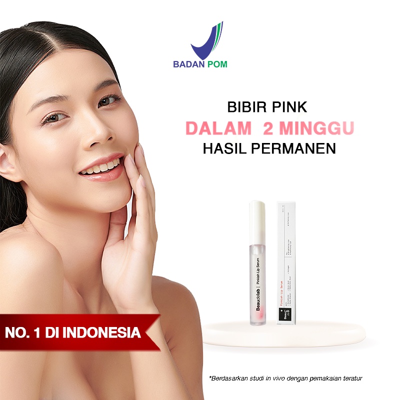 Beaudelab Pinkish Lip Serum  I Lipgloss Bening Lip Balm I Serum Bibir Pink Alami NewLab New Lab