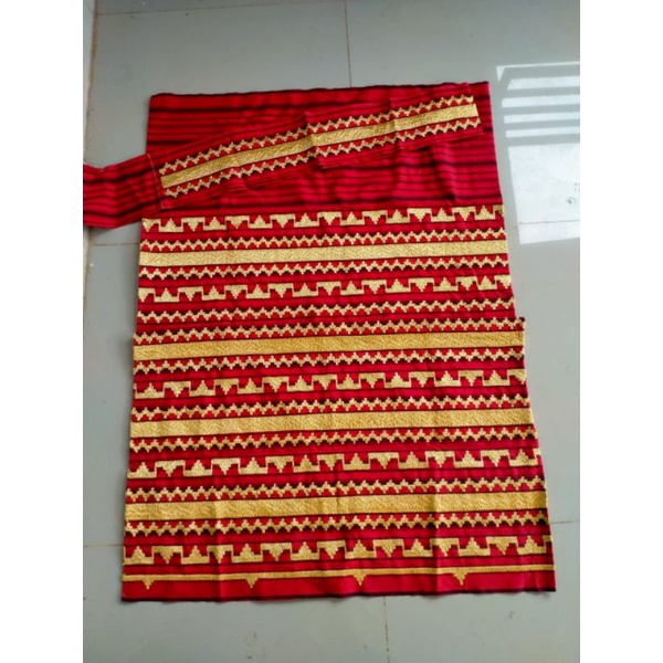 Tapis Lampung motif abung
