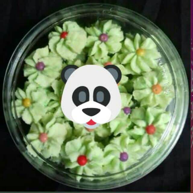 

Kue Semprit pandan