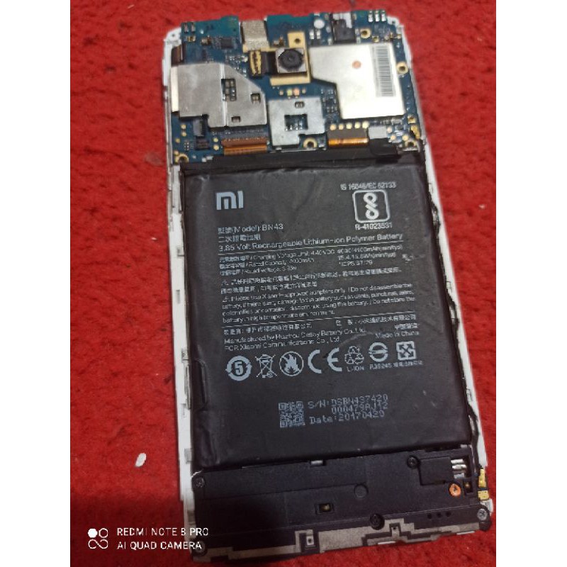 REDMI NOTE 4 SNAPDRAGON MINUS