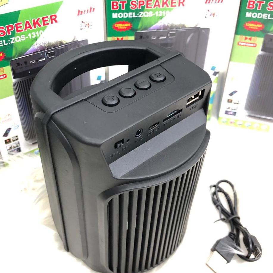 (HARGA BERSAHABAT) COD Speaker Bluetooth Portable ZQS-1310 / Salon aktif Mini 1310