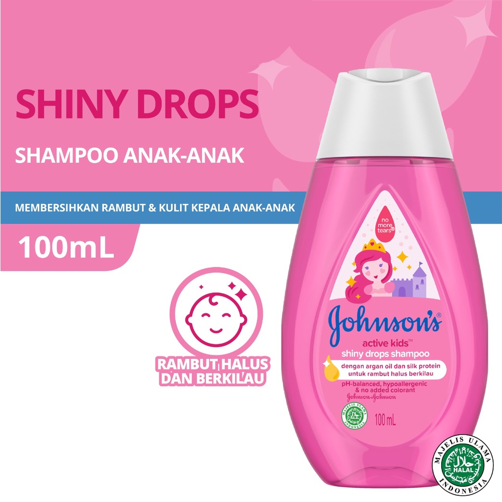 Johnsons Baby Shampoo Gold / Soft &amp; Smooth / Active Fresh / Active Kids 100ml + Bubble Wrap / Toko Makmur Online