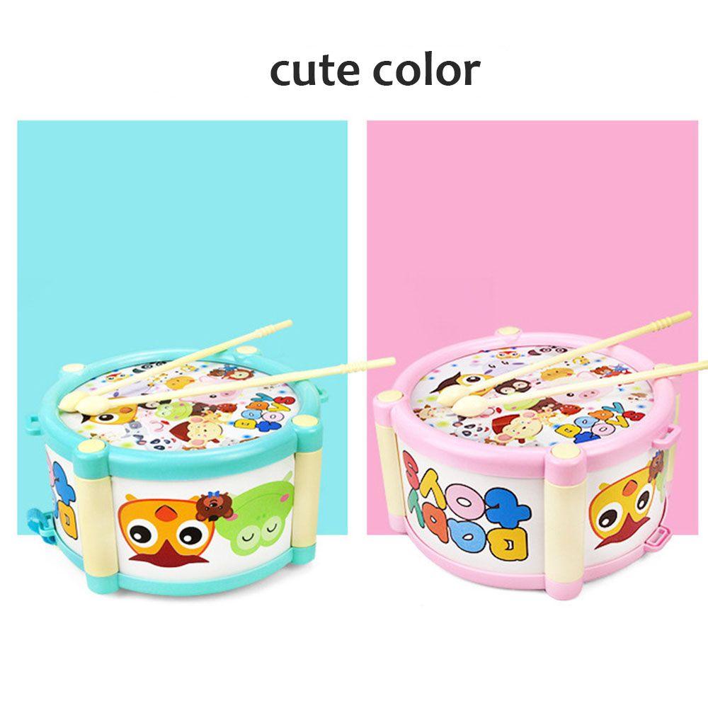 Nanas 6 Pcs/set Drum Mainan Bermain Pendidikan Awal Bayi Hadiah Alat Musik Kit