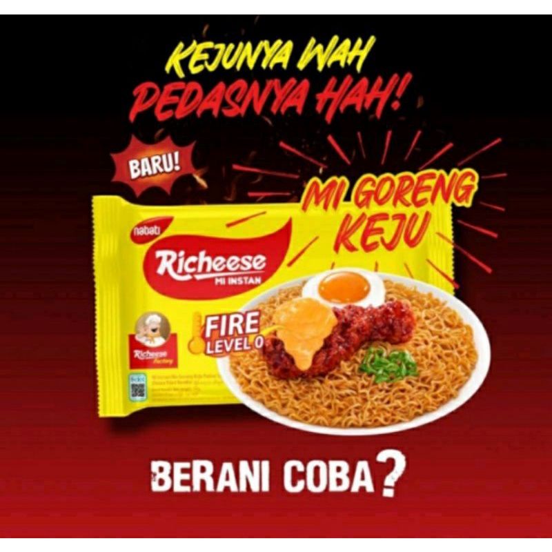 

mie goreng richeese level